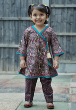 Load image into Gallery viewer, Cocoa Brown - Printed Kurti with Trouser
