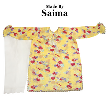 Load image into Gallery viewer, Yellow Printed Kurta with Trouser
