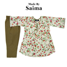 Load image into Gallery viewer, Floral Kurta with Trouser
