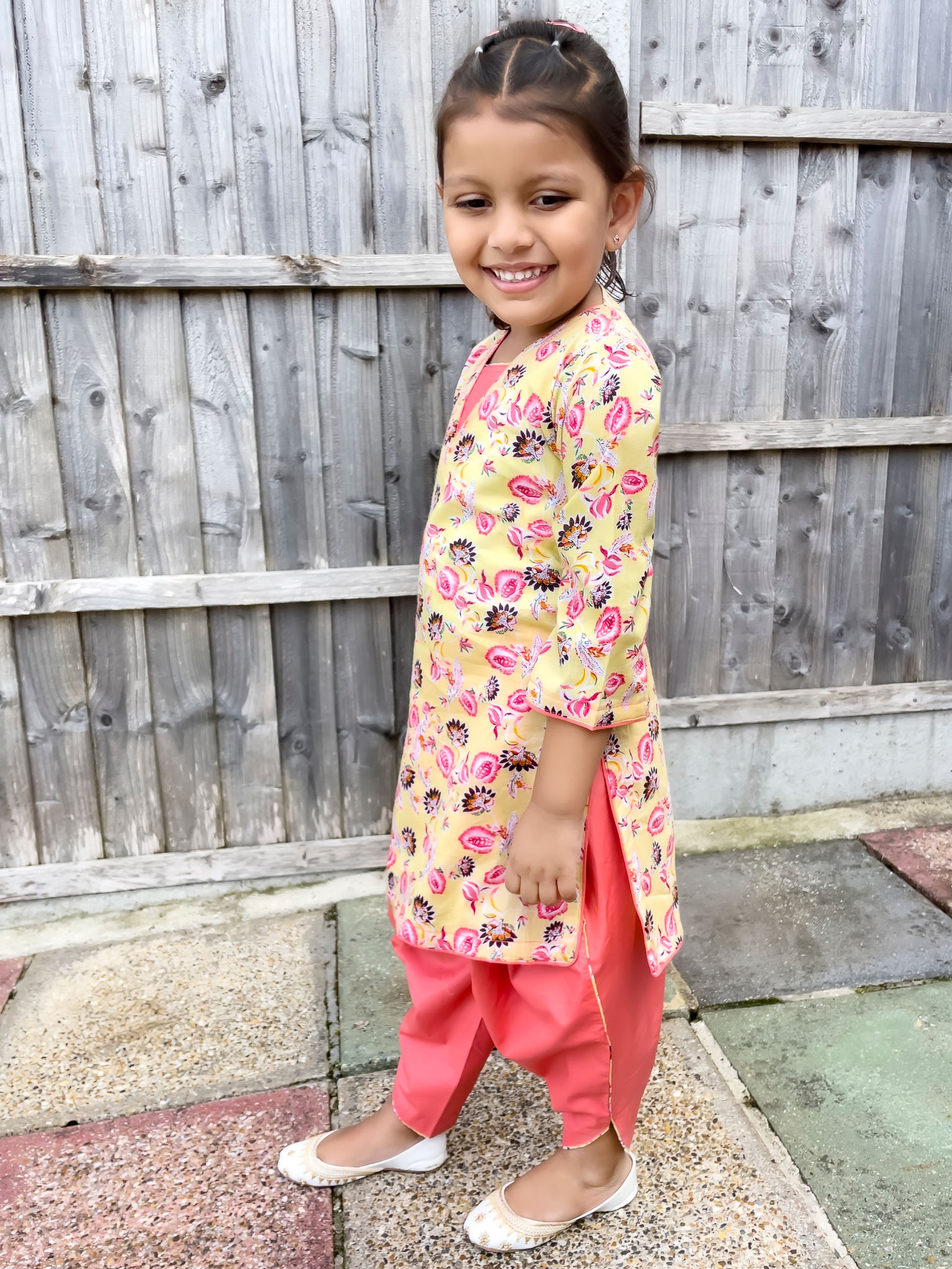 Salwar kurti hot sale for baby girl